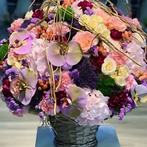 Blissful Flower Basket