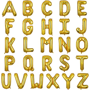 Letter Alphabet Foil Balloon