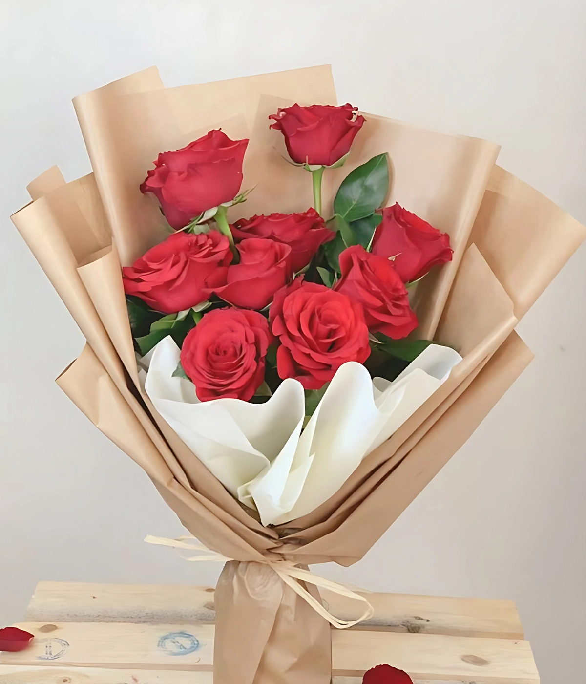 Romance (Brown) Flower Bouquet